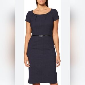 Daniel Hechter short sleeve navy blue dress